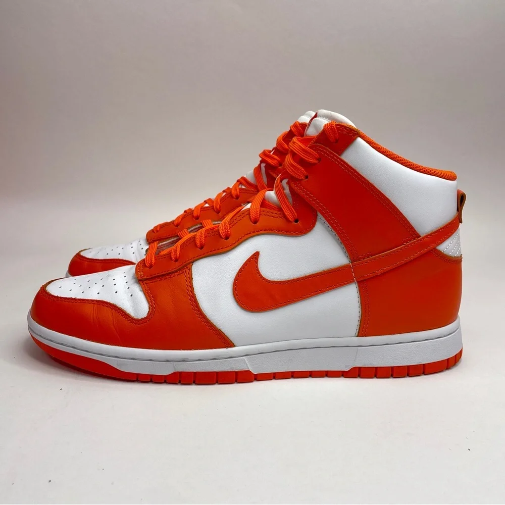 Nike Dunk High Retro “Syracuse/Orange Blaze” 2023 - Picture 6 of 7